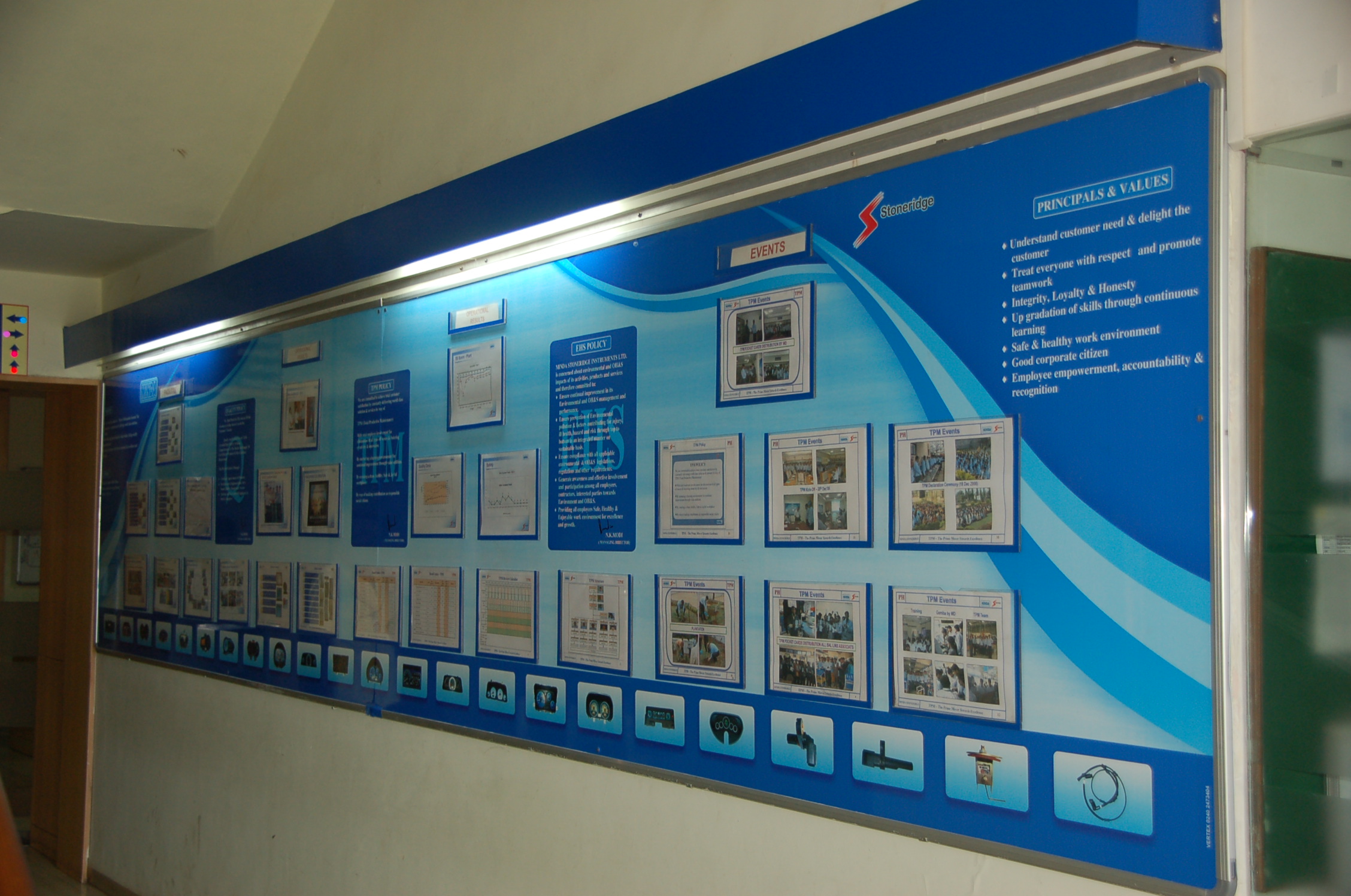 Digitally Printed Display Chart