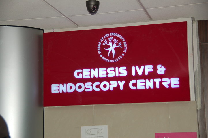 LED Acrylic In cut letters with ACP box