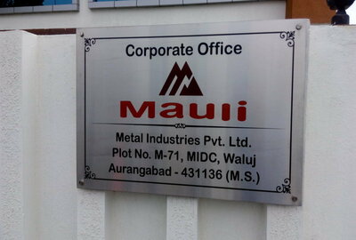 SS Eatching Name Plate 