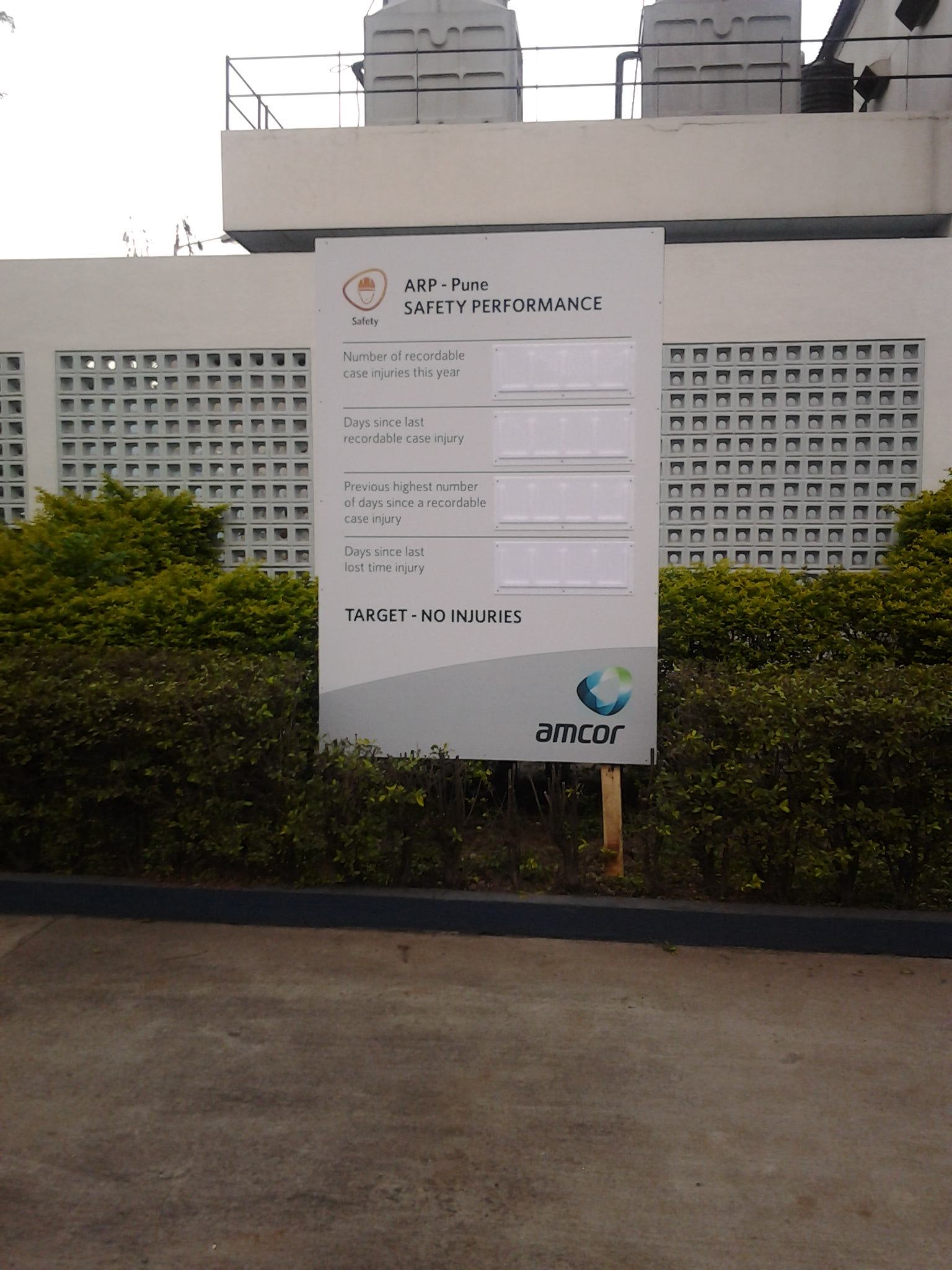 Incident record chart