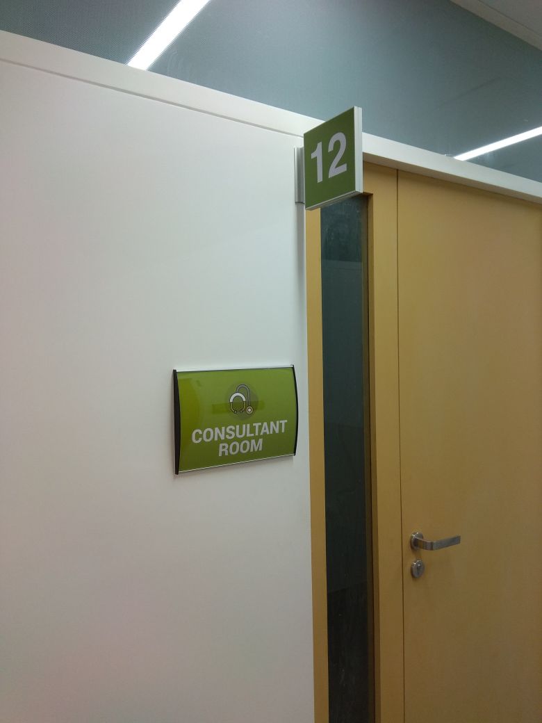 Anodised Aluminium Profile Modular NamepLates