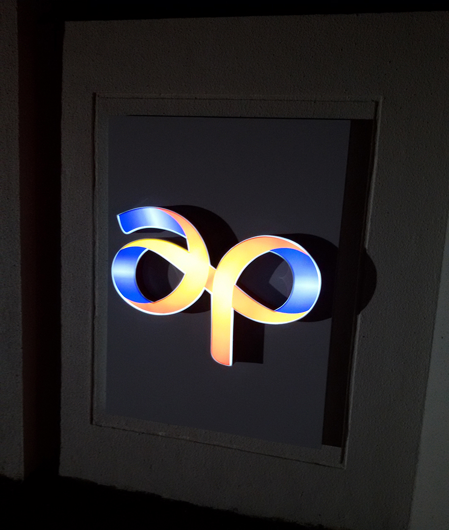 Digital Acrylic letter with LED