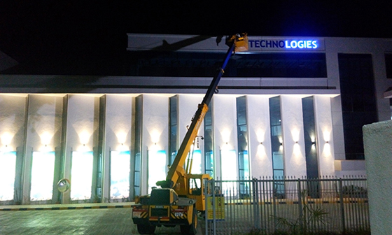 Kalyani Trans. 3D Led letters